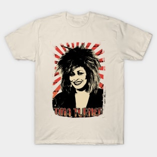 Tina Turner  Retro Vintage Aesthetic T-Shirt